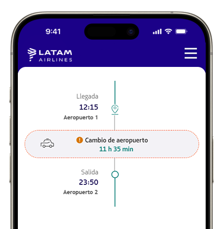 Consejos para conexiones LATAM Airlines