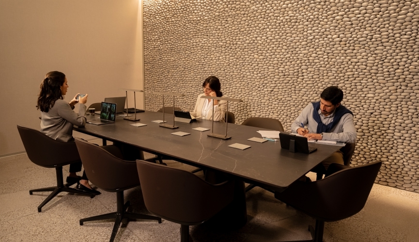 Áreas para trabalho