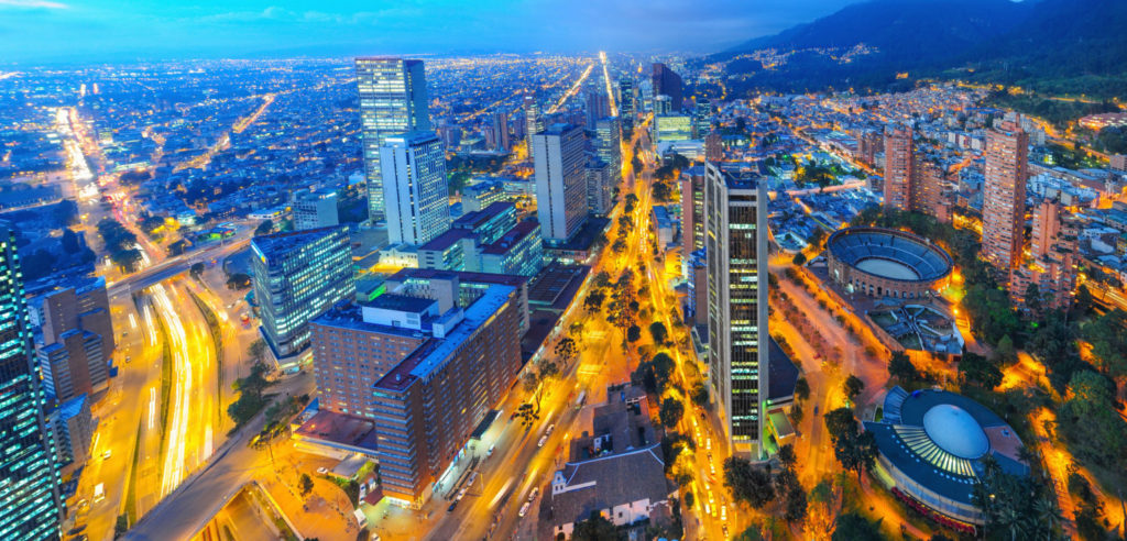 Vista de Bogotá, Colombia