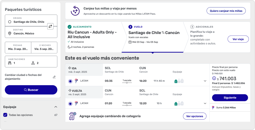 Imagen referencia búsqueda paquetes