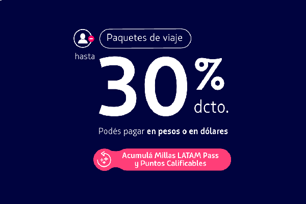 paquetes de viaje