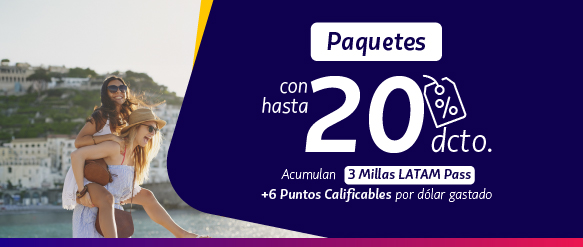 Ofertas en pasajes y hoteles
