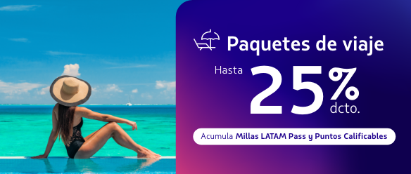 Ofertas en pasajes y hoteles