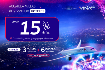 Ofertas en pasajes y hoteles