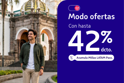 Vuelos baratos LATAM Airlines Ecuador
