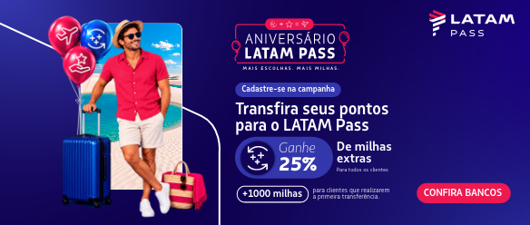 Aniversário LATAM Pass