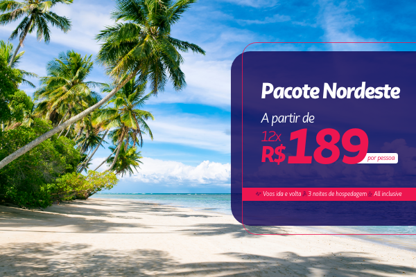 Pacotes: Nordeste