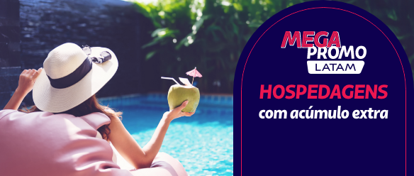 Hospedagem com 8 milhas por dólar