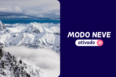 Santiago, Bariloche ou Ushuaia? Escolha seu destino e decole.