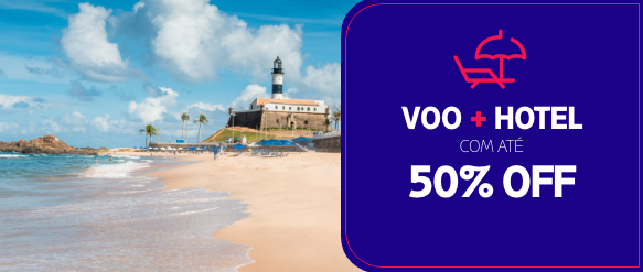 Pacotes para o nordeste ou o Caribe