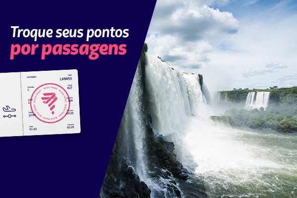Voos a partir de 2.806 pontos LATAM Pass