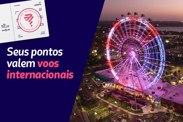 Voos a partir de 18.000 pontos LATAM Pass ida e volta