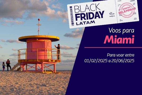 Aproveite também: Voos a partir de R$1.529 ida e volta