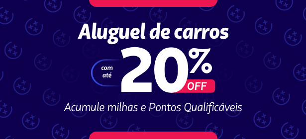 MEGAPROMO: Desconto em aluguel de carros
