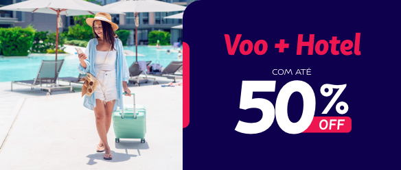 Pacotes com até 50% OFF