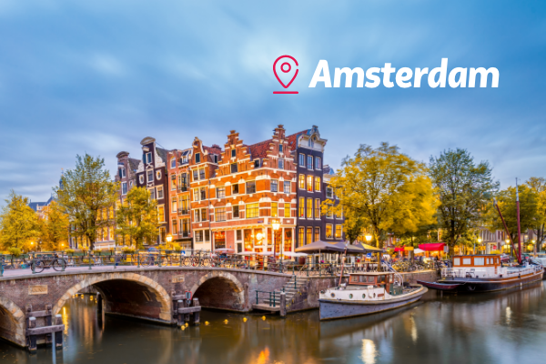 Novas Rotas: Chegamos em Amsterdam