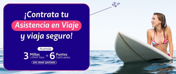 ¡Compra tu asistencia en viaje desde US$6 o S/21!