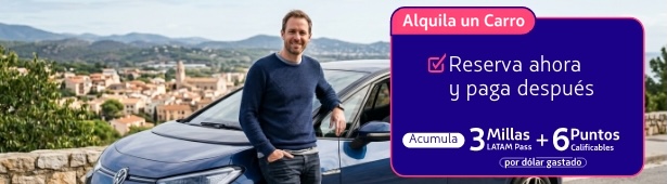  LATAM Colombia 2026: descuentos en alquiler de carros