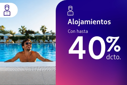Desde 15% de descuento en la reserva de tu alojamiento ideal en LATAM