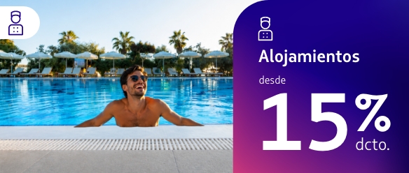 Reserva tu alojamiento en el único lugar donde sumas Millas LATAM Pass para seguir viajando