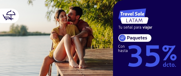 paquetes de vuelo con LATAM con descuento. LATAM junio 2026