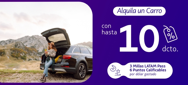 Cyber LATAM Colombia 2026: descuentos en alquiler de carros
