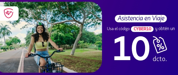 Asegura tu viaje con Assist Card a través de LATAM y obtén hasta 10% de descuento en el Cyber LATAM marzo 2026