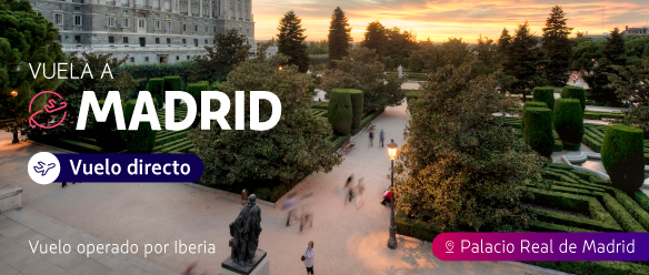 Viaja directo de Ecuador a Madrid