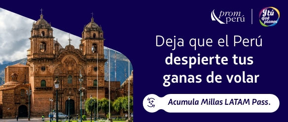 ¿Y si tu próximo viaje te diera más que solo recuerdos? Vuela por el Perú y el mundo mientras acumulas millas LATAM Pass para tus próximas aventuras ✨