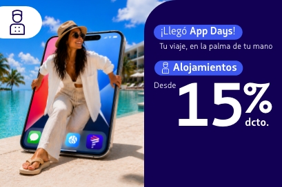 Reserva hoteles y alojamientos con LATAM Airlines: ofertas de abril 2026 y descuentos exclusivos en estadías nacionales e internacionales.