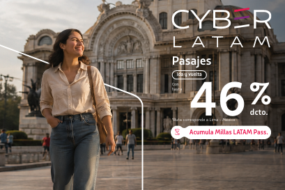 Venta de pasajes aéreos LATAM Airlines: ofertas junio 2026 para volar por el Perú y el mundo con descuentos imperdibles.