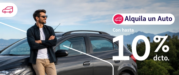 Hasta 60% dcto. Assist Card. Viaja con tu salud y equipaje cubiertos. Contrata hoy y acumula Millas LATAM Pass.