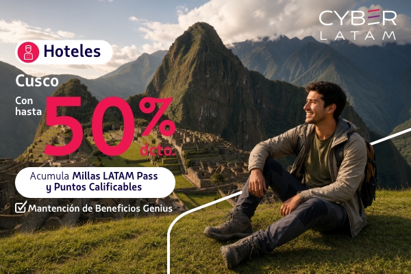 Hasta 50% dcto en hoteles en Cusco