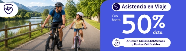 Asistencia médica, equipaje seguro y más beneficios. Contrata Assist Card y viaja con respaldo ante imprevistos.