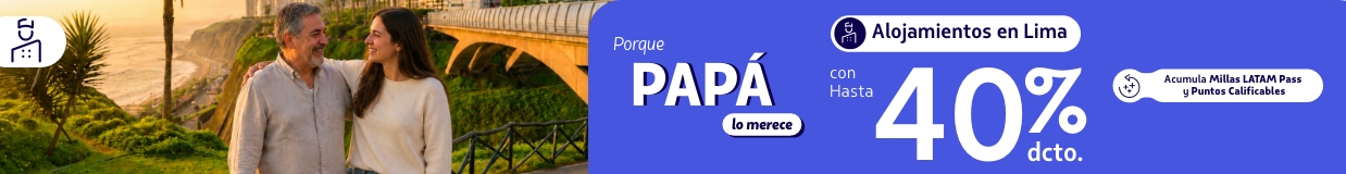 Reserva hoteles y alojamientos con LATAM Airlines: ofertas de marzo 2026 y descuentos exclusivos en estadías nacionales e internacionales.