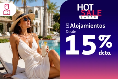 Reserva hoteles y alojamientos con LATAM Airlines: ofertas de abril 2026 y descuentos exclusivos en estadías nacionales e internacionales.