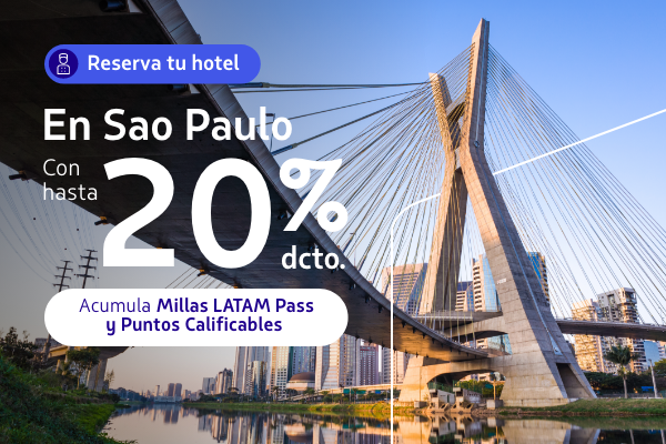 Ahorra en tu alojamiento en Sao Paulo
