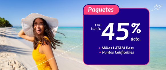 Aprovecha hasta 45% de descuento para viajar por el Perú
