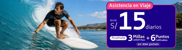 Asistencia médica, equipaje seguro y más beneficios. Contrata Assist Card y viaja con respaldo ante imprevistos.