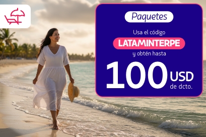 Paquetes de viaje LATAM Airlines nacionales e internacionales con todo incluido: ofertas y descuentos exclusivos abril 2026.