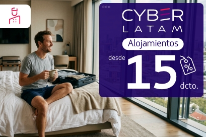 Reserva hoteles y alojamientos con LATAM Airlines: ofertas de abril 2026 y descuentos exclusivos en estadías nacionales e internacionales.