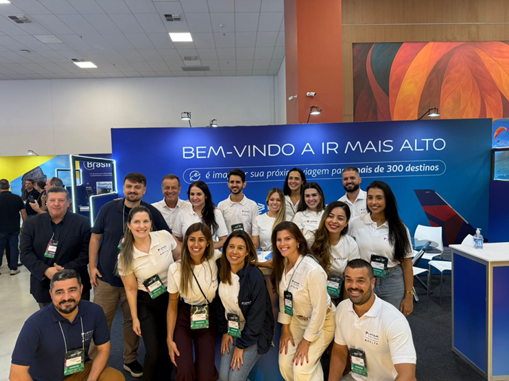 Equipe LATAM na ABAV TravelSP
