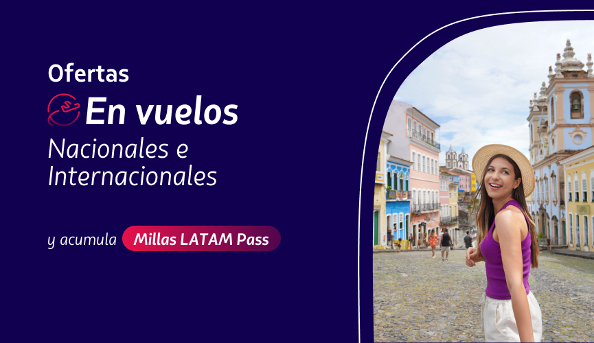 Compra pasajes por LATAM