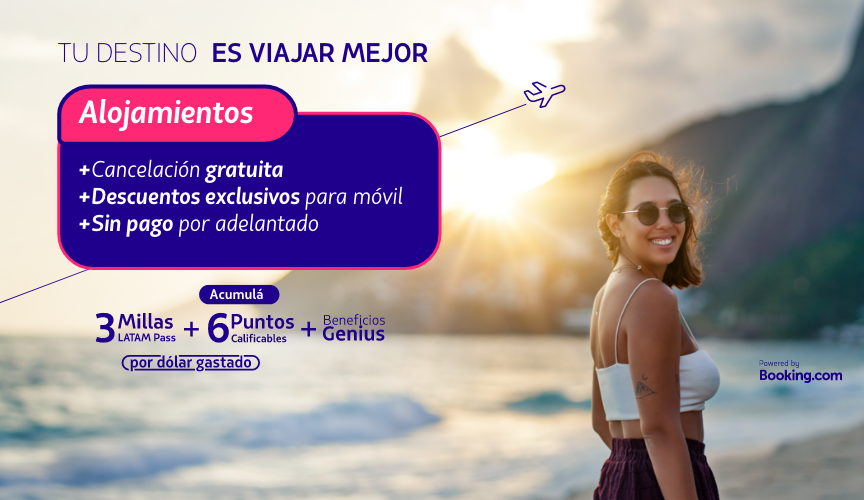 Hoteles LATAM y Booking Hoteles LATAM y Booking