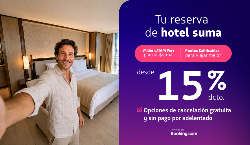 Hoteles LATAM y Booking Hoteles LATAM y Booking