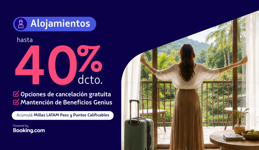 Hoteles LATAM y Booking