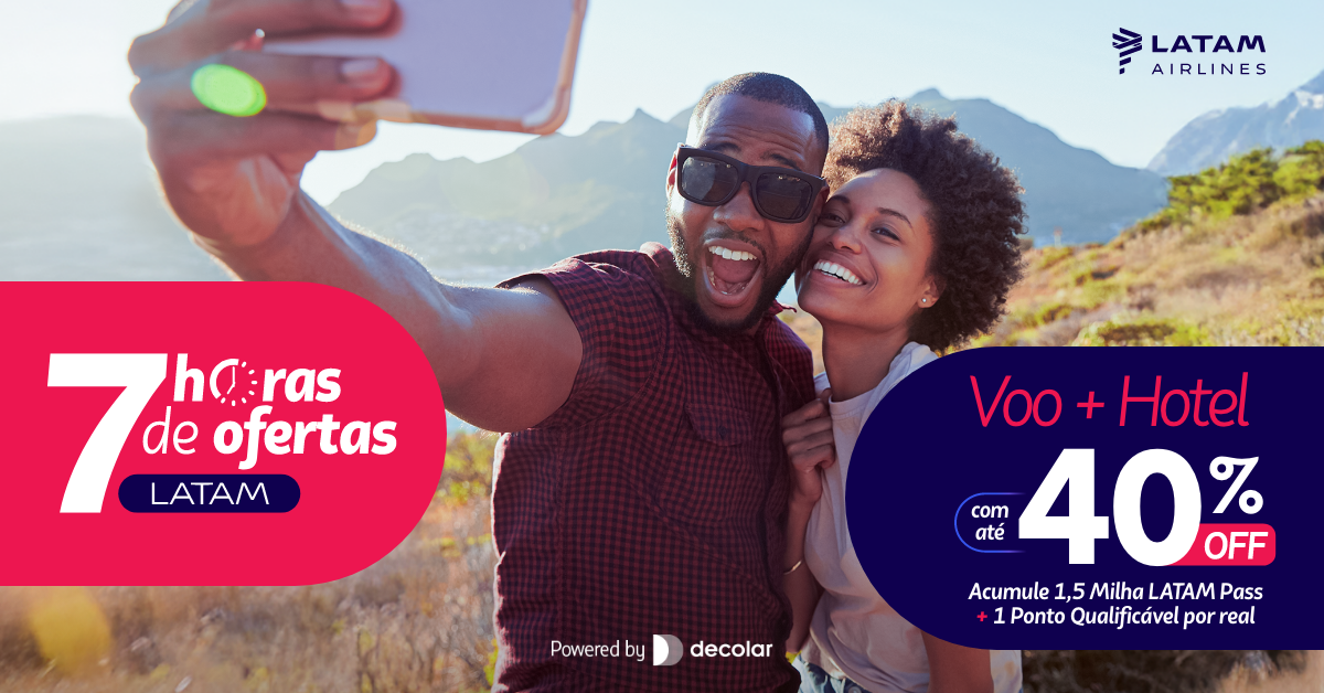Pacotes LATAM y Decolar