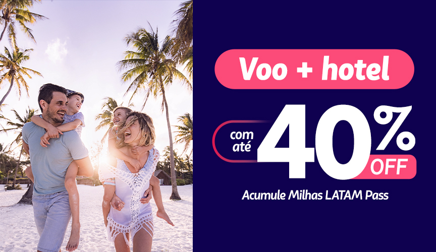 Pacotes LATAM y Decolar