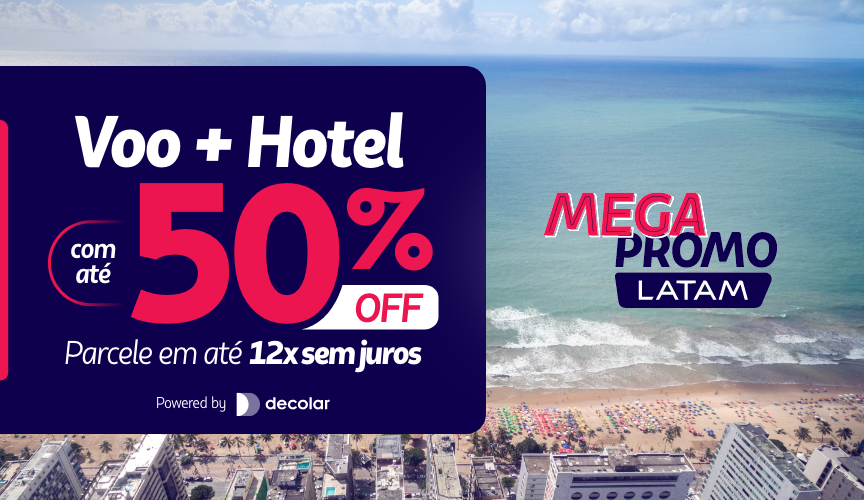 Pacotes LATAM y Decolar