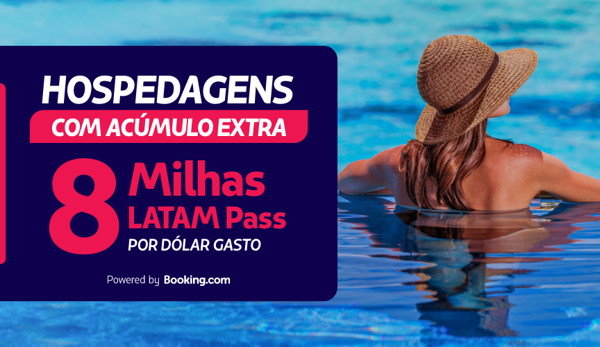 Hotéis com LATAM e Booking.com Brasil Hotéis com LATAM e Booking.com Brasil